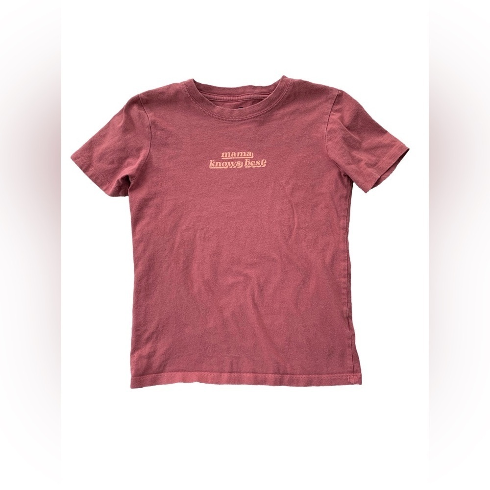 Cotton On Kids Size 6 Mama Knows Best Short Sleeve Tee